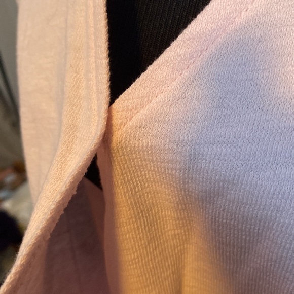 Old Navy Women’s Faux Wrap Pink Short Sleeve Top sz L NWT - Picture 5 of 8